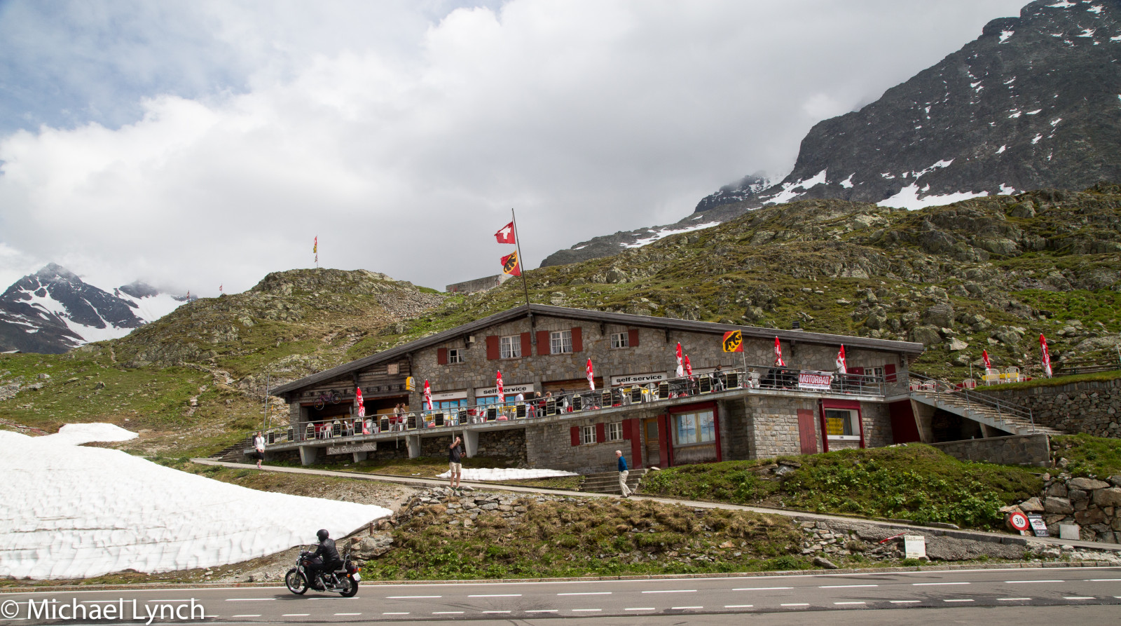 Swiss Alps Rest Stop