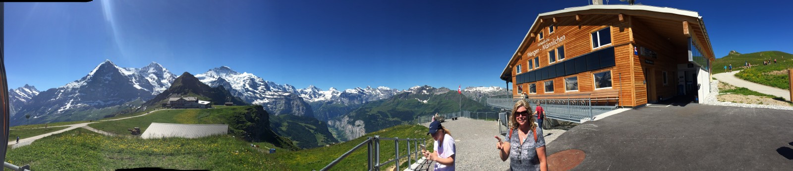 Alps Hike Panorama